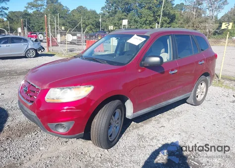 2010 Hyundai Santa Fe Gls z USA, uszkodzony, nr VIN 5NMSG3AB5AH395400